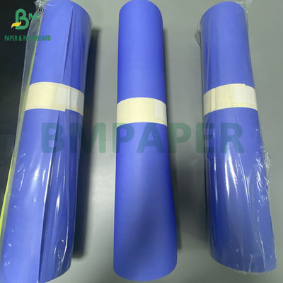 80 gramos Digital Plotter papel rollos de gran formato de color púrpura azul 35 &quot;x 300 pies