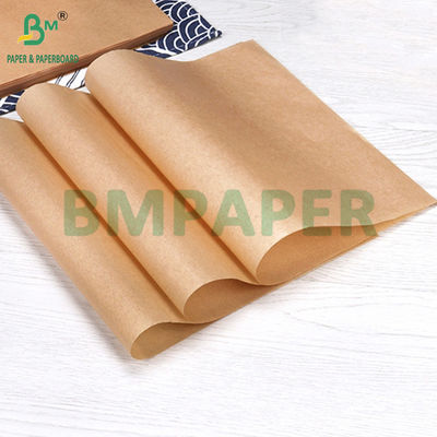 Papel de hornear de pergamino 40GSM sin pegamento para bandejas de barbacoa 470 x 740 mm