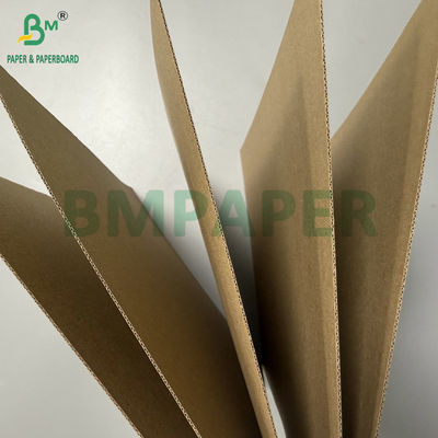 3 hojas de cartón corrugado de micro pliegue Kraft marrón N flauta G flauta 70 x 100 cm