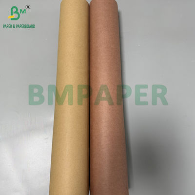 Cargador papel rollo marrón rosa congelador de carne papel de envoltura tamaño personalizado 24 pulgadas de ancho