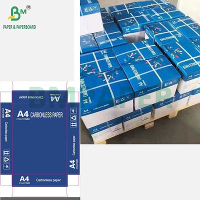 60 gm 70 gm Papel sin carbono A4 NCR Papel de factura recibida Hojas multicolores