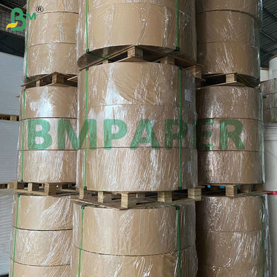 Papel de tazón de 190 g 100 % de madera virgen de celulosa personalizada recubierta para tazón de papel