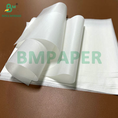 Papel de vidrio blanqueado de 40 gramos para envolver alimentos horneados