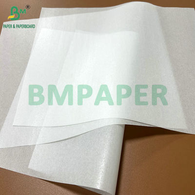 Papel de vidrio blanqueado de 40 gramos para envolver alimentos horneados