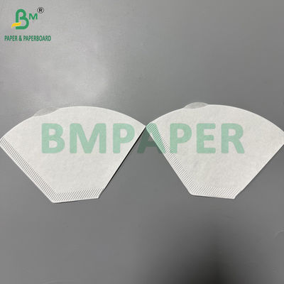 Rollo de papel de filtro de café blanqueado blanco de 50 gramos para separar el sólido del líquido