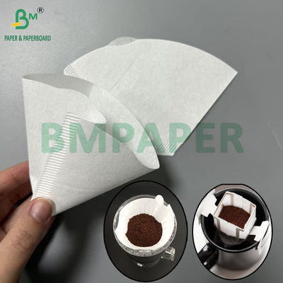 Rollo de papel de filtro de café blanqueado blanco de 50 gramos para separar el sólido del líquido