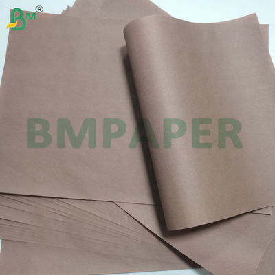 Papel desechable de cubierta de pastel sin recubrimiento marrón resistente a la grasa 70 * 100cm