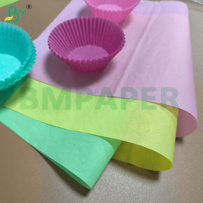 Papel para cubos de pasteles para hornear 40 g 50 g Papel resistente a la grasa de color café