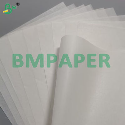 Papel de hornear de 50 g blanco recubierto de silicona Reutilizable impermeable a la grasa Impermeable al agua