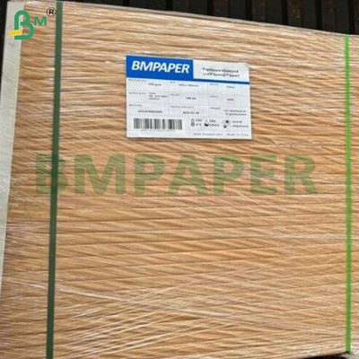 1 mm de cartón de papel negro recubierto de buena dureza para bolsas de compras