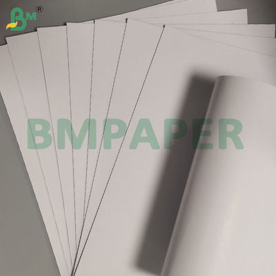 Papel de cartón duplex de 2 mm revestido de cartón blanco con hojas de fondo gris