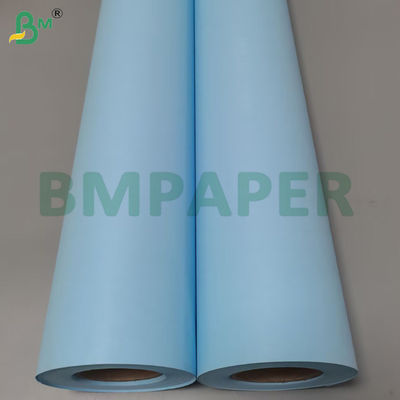 20 libras de excelente impresión de papel de fianza CAD azul para rollos de ingeniería