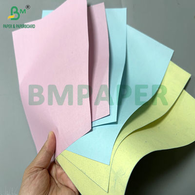 50 gr 55 gr 3 partes Impresibles Papel NCR sin carbono Para recibir 8.5 x 11 pulgadas
