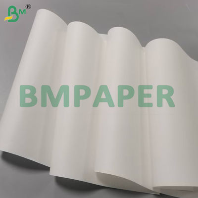 Papel blanco resistente a la grasa de 45 gramos Papel de envoltura encerado 80 * 110 cm
