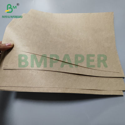 Papel Kraft para bolsas de compras de 75 gramos Manija 491 mm Alta resistencia a la tracción
