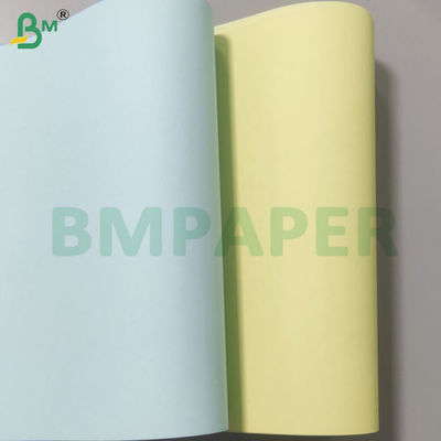 48gm Imágenes Negro / Azul Hojas de papel sin carbono en múltiples colores