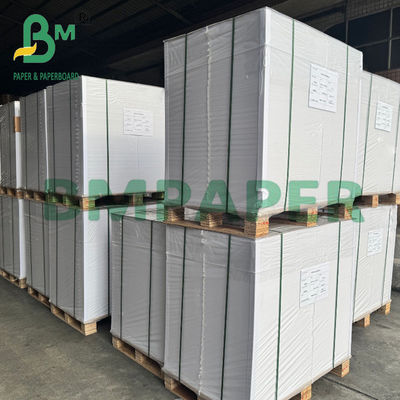 150gm C2s de alta brillo Papel de arte de seda blanca Tabla de brillo para cubiertas