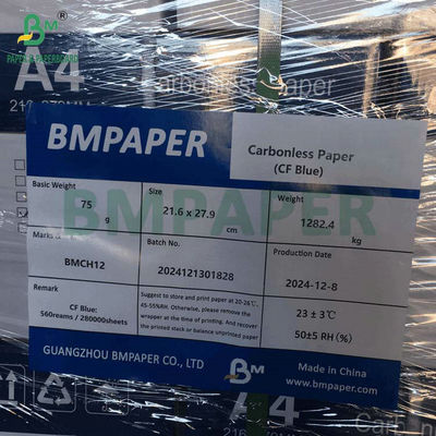 CB CFB CF 75 grs Carta de papel digital sin carbono Tamaño 8.5 x 11 pulgadas
