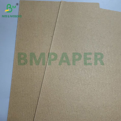 90 gm + 90 gm 2 Rollos de papel ondulado marrón de pliegue de 100 cm x 50 m Rollos multiusos de una sola cara