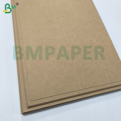 BMPAPER Papel blanco y marrón a prueba de líquidos laminado con recubrimiento PE