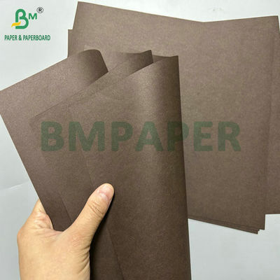 Papel resistente a la grasa para pollo frito de 80 gramos de calidad alimentaria de color café 10 &quot;x 10&quot;