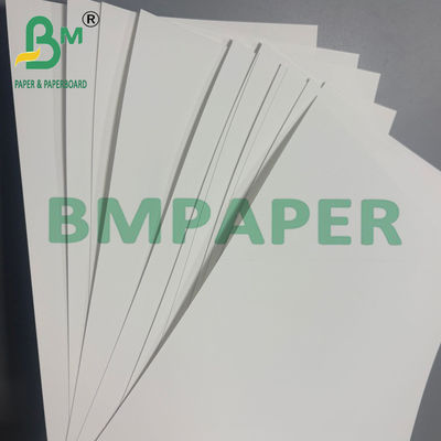 250gm Impresión de papel impermeable Papel blanco de PP de cartón sintético 80 * 110cm