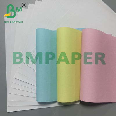 60 g de colorido sin carbono hojas de papel de copia 100% de madera virgen pulpa NCR