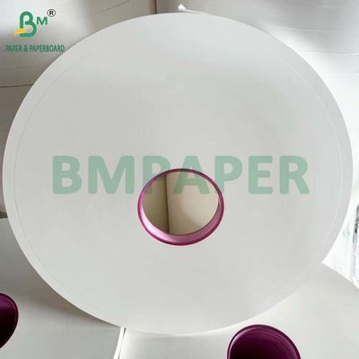 34 mm x 6000 m Rollo de papel MG blanco 25 g 26 g para envolver pajitas de plástico