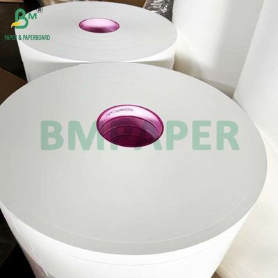 34 mm x 6000 m Rollo de papel MG blanco 25 g 26 g para envolver pajitas de plástico