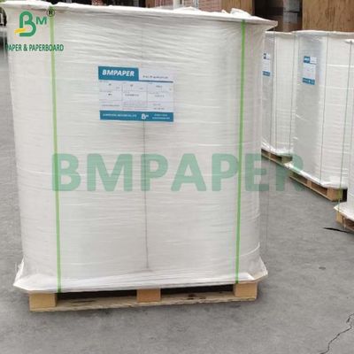 34 mm x 6000 m Rollo de papel MG blanco 25 g 26 g para envolver pajitas de plástico