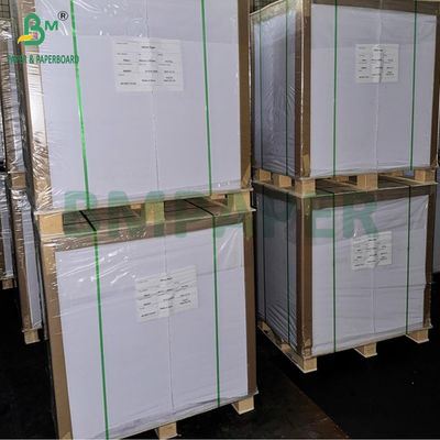 250 gm 12pt C2S Papel de cubierta brillante Tabla de impresión blanca 88 × 66 cm 70 × 100 cm