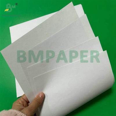 90 gm 100 gm Papel blanco sin recubrimiento de 20,5 'Rol para vasos cónicos de agua