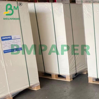 250 gm Papel blanco sin blanquear con doble recubrimiento para hojas de embalaje artesanal