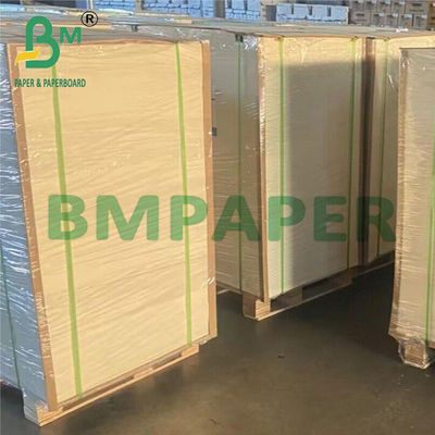 250 gm Papel blanco sin blanquear con doble recubrimiento para hojas de embalaje artesanal