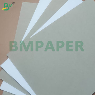 Papel blanco revestido de espalda gris de cartón dúplex para hacer cajas