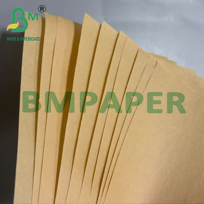 60 g de papel artesanal MG marrón sin blanquear de calidad alimentaria y cartón de paja en rollo