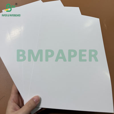 Papel de texto opaco digital blanco liso de 100 libras 23x35 en hojas en blanco