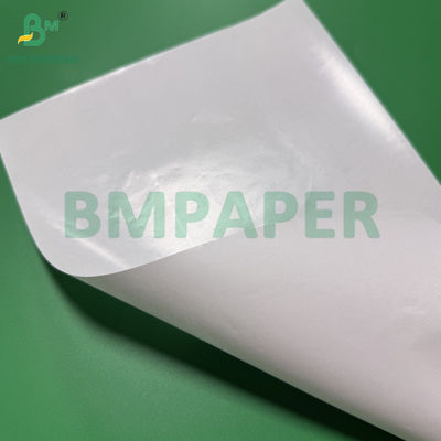 Papel revestido con PE de 1 lado Papel Kraft blanco 40g + 10g Tamaño 36 x 25 pulgadas