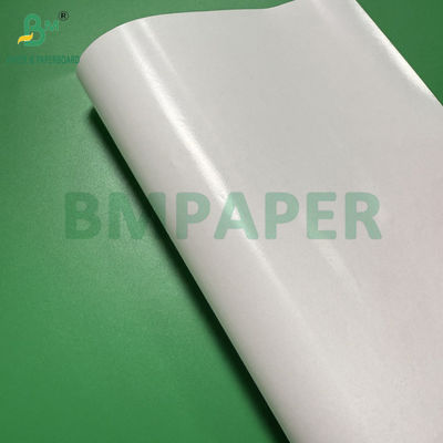 Papel revestido con PE de 1 lado Papel Kraft blanco 40g + 10g Tamaño 36 x 25 pulgadas