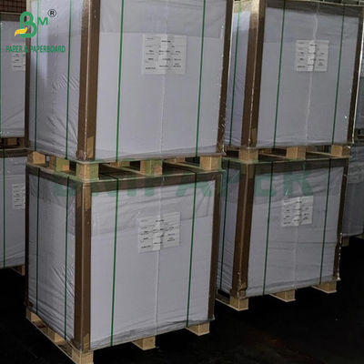 Papel revestido con PE de 1 lado Papel Kraft blanco 40g + 10g Tamaño 36 x 25 pulgadas