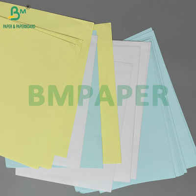 Papel sin carbono de alta calidad de 20 libras y 21 libras en blanco CB CFB CF Preperforado
