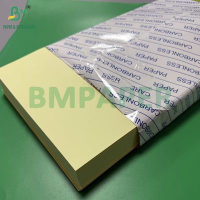 75 gr 78 gr Papel sin carbono CF Amarillo CFB Letras azules Tamaño 216x279mm Imagen Negro