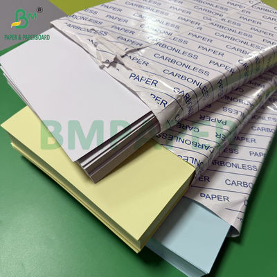 75 gr 78 gr Papel sin carbono CF Amarillo CFB Letras azules Tamaño 216x279mm Imagen Negro