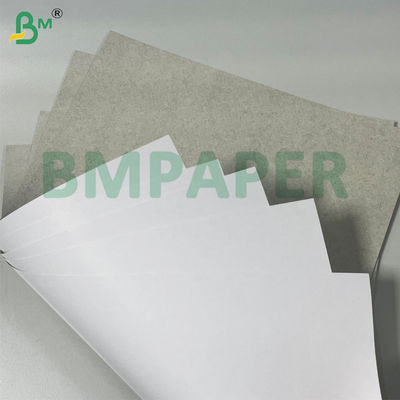 200g 230g Imprimible Hard Fold Duplex Board con espalda gris para portátil