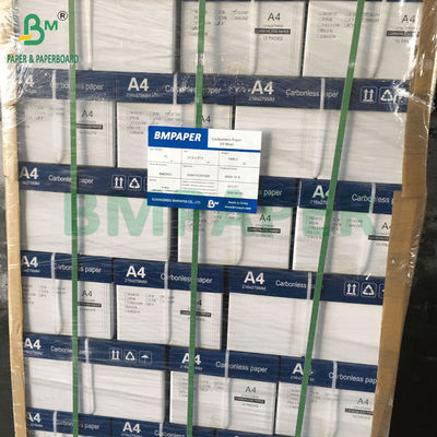 20LB 21LB 8.5 &quot;x 11&quot; papel en blanco NCR Imagen negra para facturas sin carbono de 2 a 5 partes