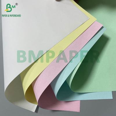 75 gr Impresión digital Papel sin carbono CB Blanco CFB Amarillo CF Rosa 9 x 11