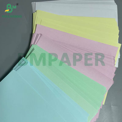 75 gr Impresión digital Papel sin carbono CB Blanco CFB Amarillo CF Rosa 9 x 11