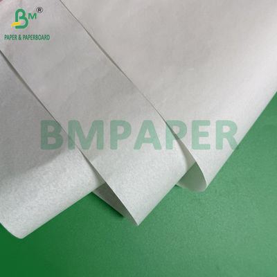 40 g de papel blanco resistente a la grasa de calidad alimentaria para envolver pan 350 mm - 600 mm
