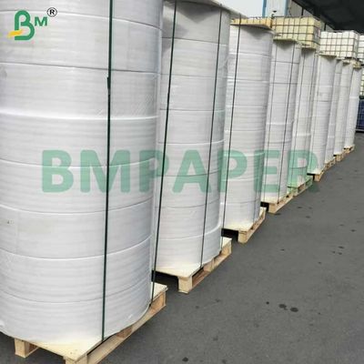 Recepción de peso del abrigo uniforme factura papel jumbo rollo 75 gramos resistente a la decoloración
