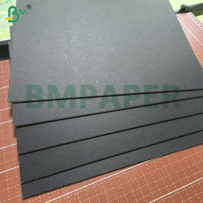 Papel negro laminado de cartón gris de un lado de 2 mm de espesor para el embalaje